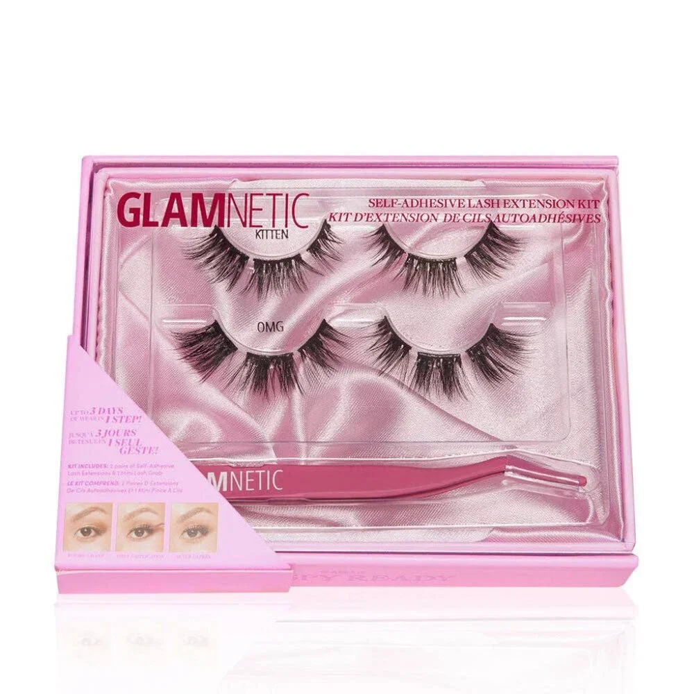 Wispy Ready Self Adhesive Lash Extension Kit | Kitten & OMG